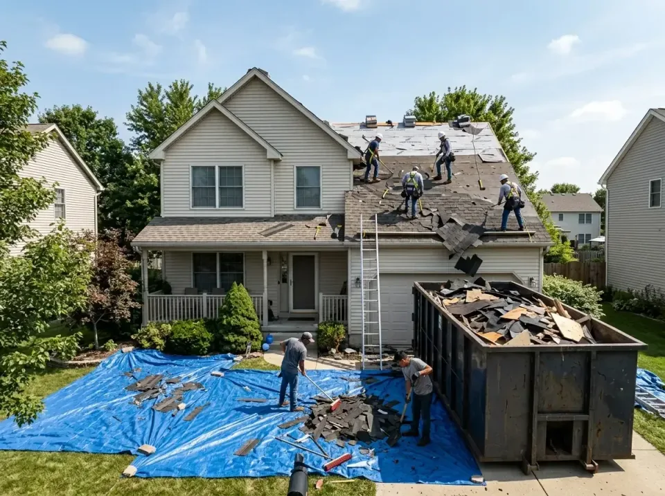roof-replacement-debris-remova-004 — frequently asked questions, Cheapest Dumpster Rentals in Watertown, SD